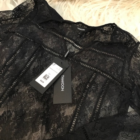 THAKOON Lace Long Sleeve Top/Dress - Picture 2 of 7